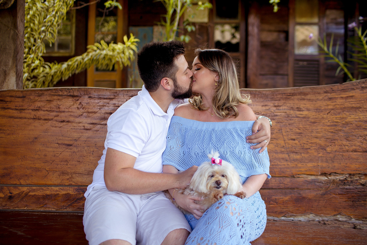 Ensaio de gestante em Carangola - MG Recanto dos Búfalos 