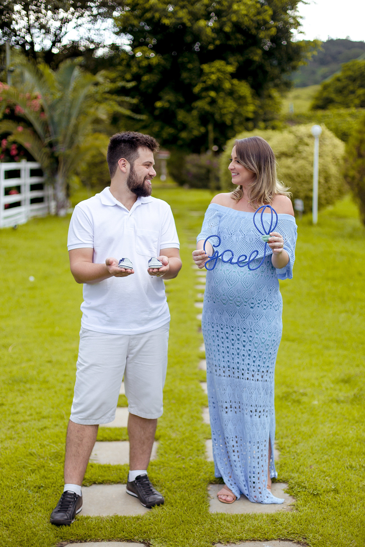 Ensaio de gestante em Carangola - MG Recanto dos Búfalos 