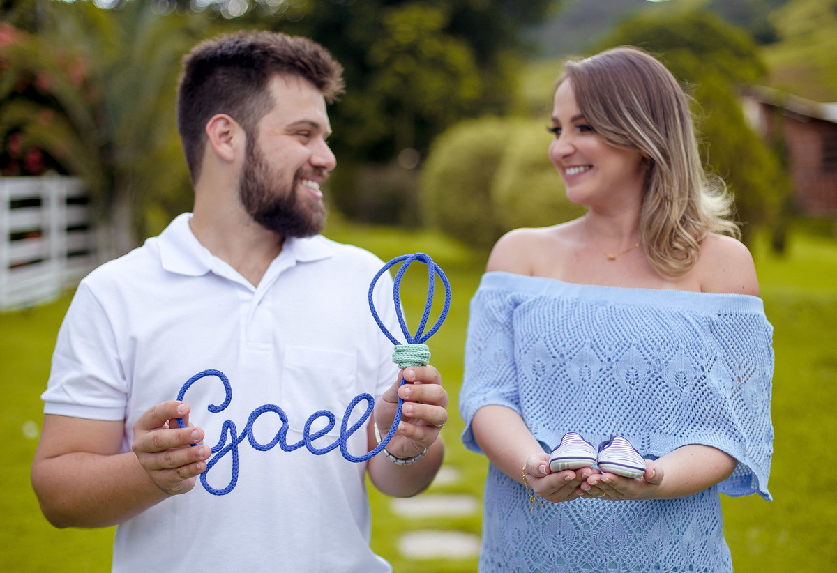 Ensaio de gestante em Carangola - MG Recanto dos Búfalos 