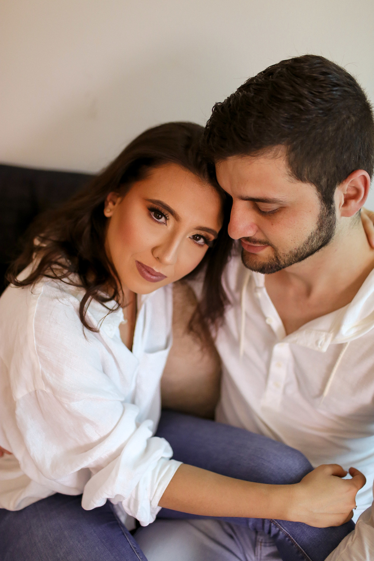 Ensaio de pré casamento em casa na cidade de CARANGOLA - MG Mariana e Weslei