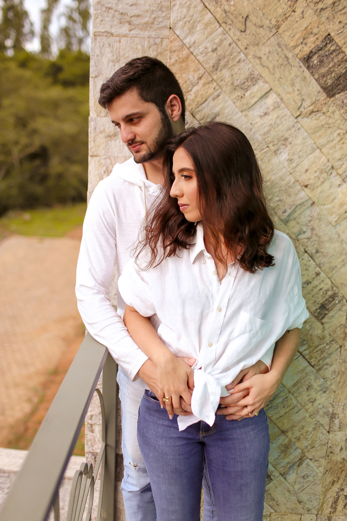 Ensaio de pré casamento em casa na cidade de CARANGOLA - MG Mariana e Weslei