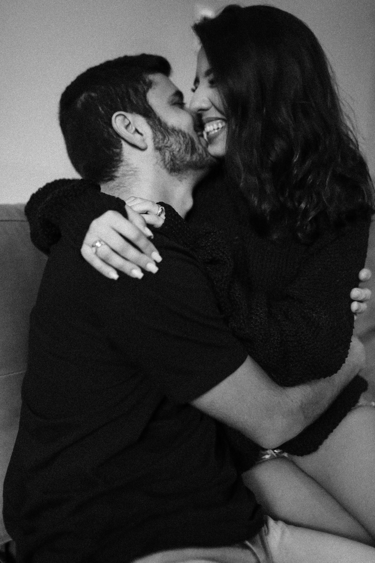 Ensaio de pré casamento em casa na cidade de CARANGOLA - MG Mariana e Weslei