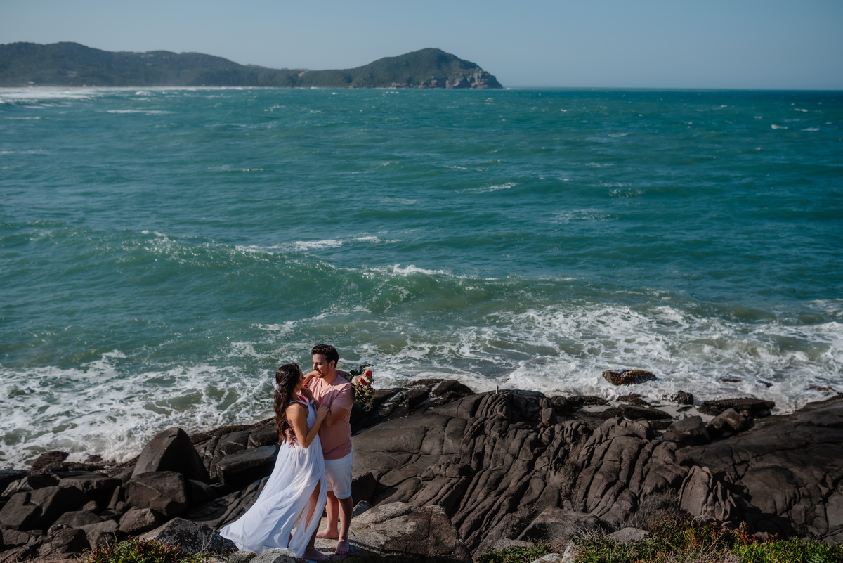 pré wedding na praia