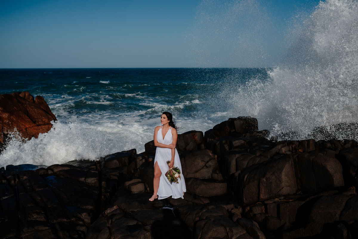 pré wedding na praia do rosa