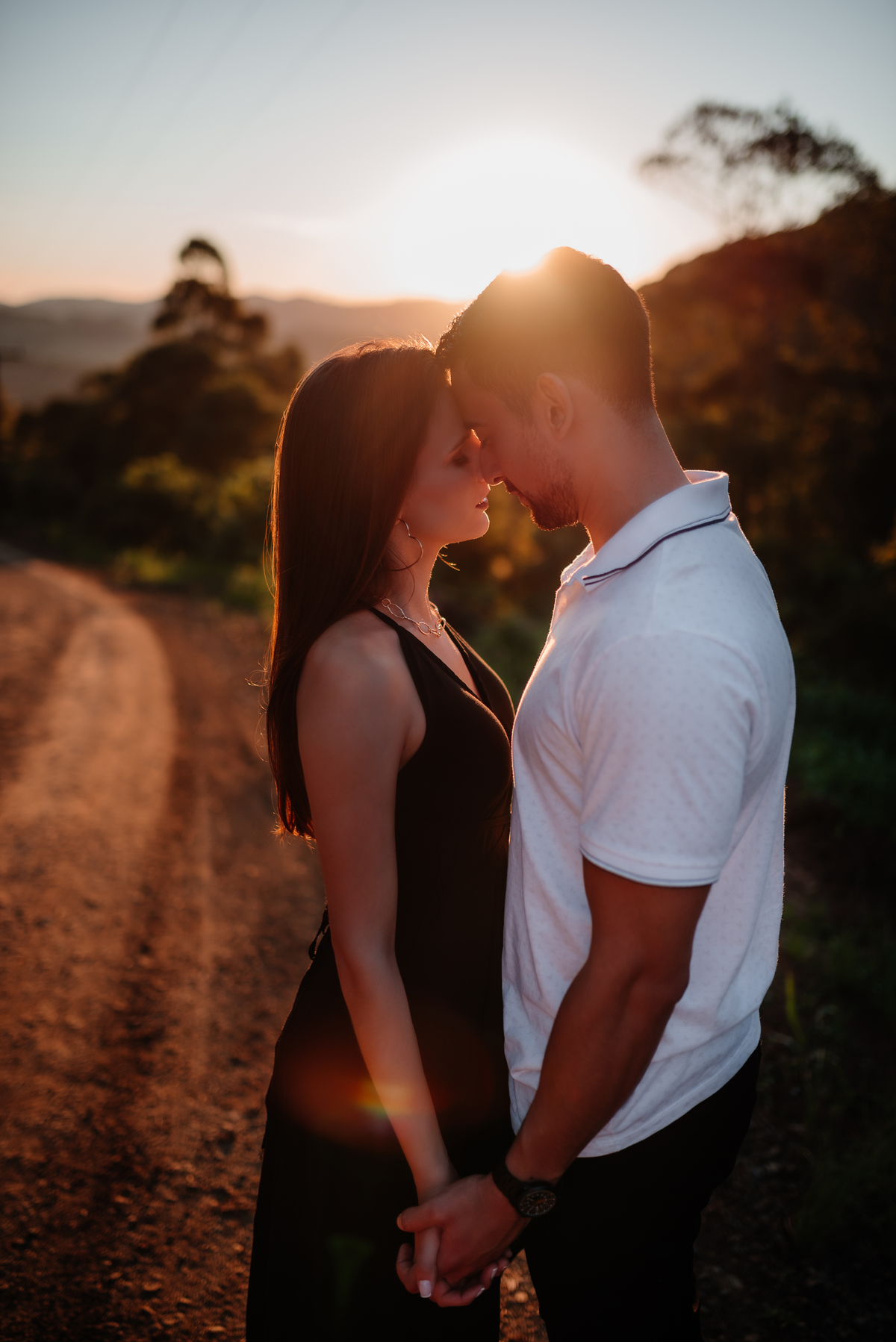 pré wedding por do sol