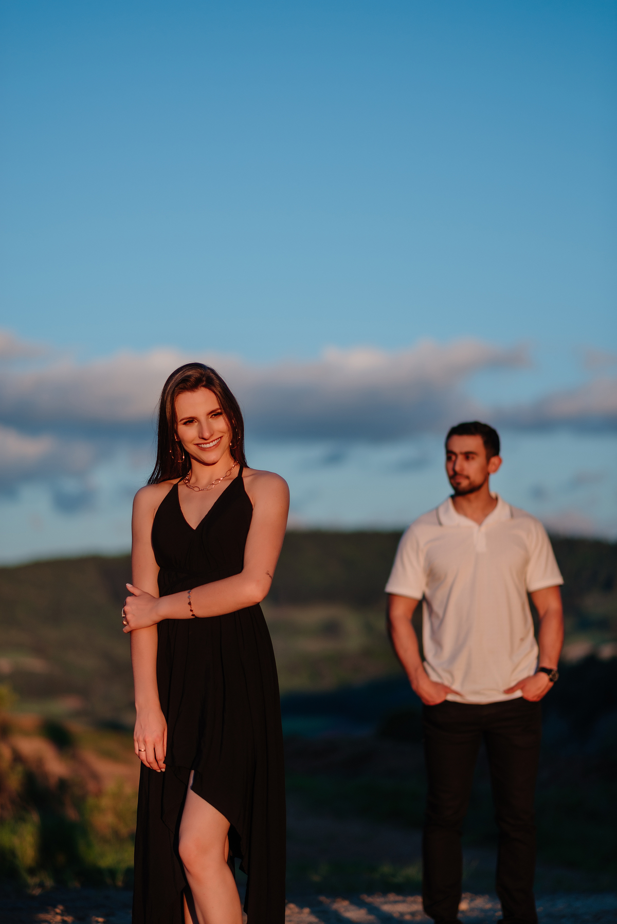 pré wedding por do sol