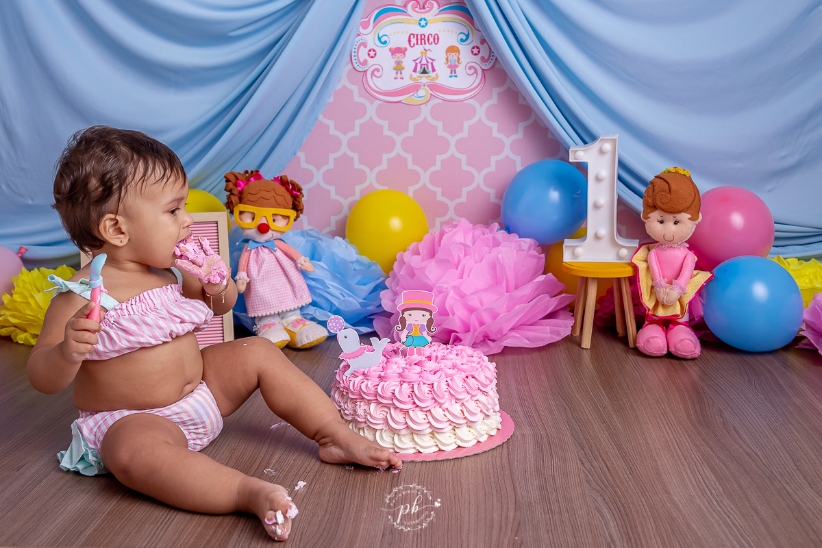 Smash the Cake - Circo Rosa - 1 aninho - Rio de Janeiro - RJ