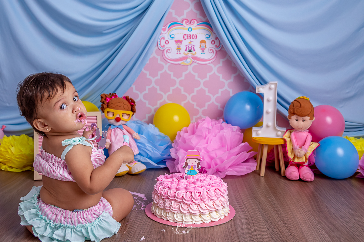 Smash the Cake - Circo Rosa - 1 aninho - Rio de Janeiro - RJ