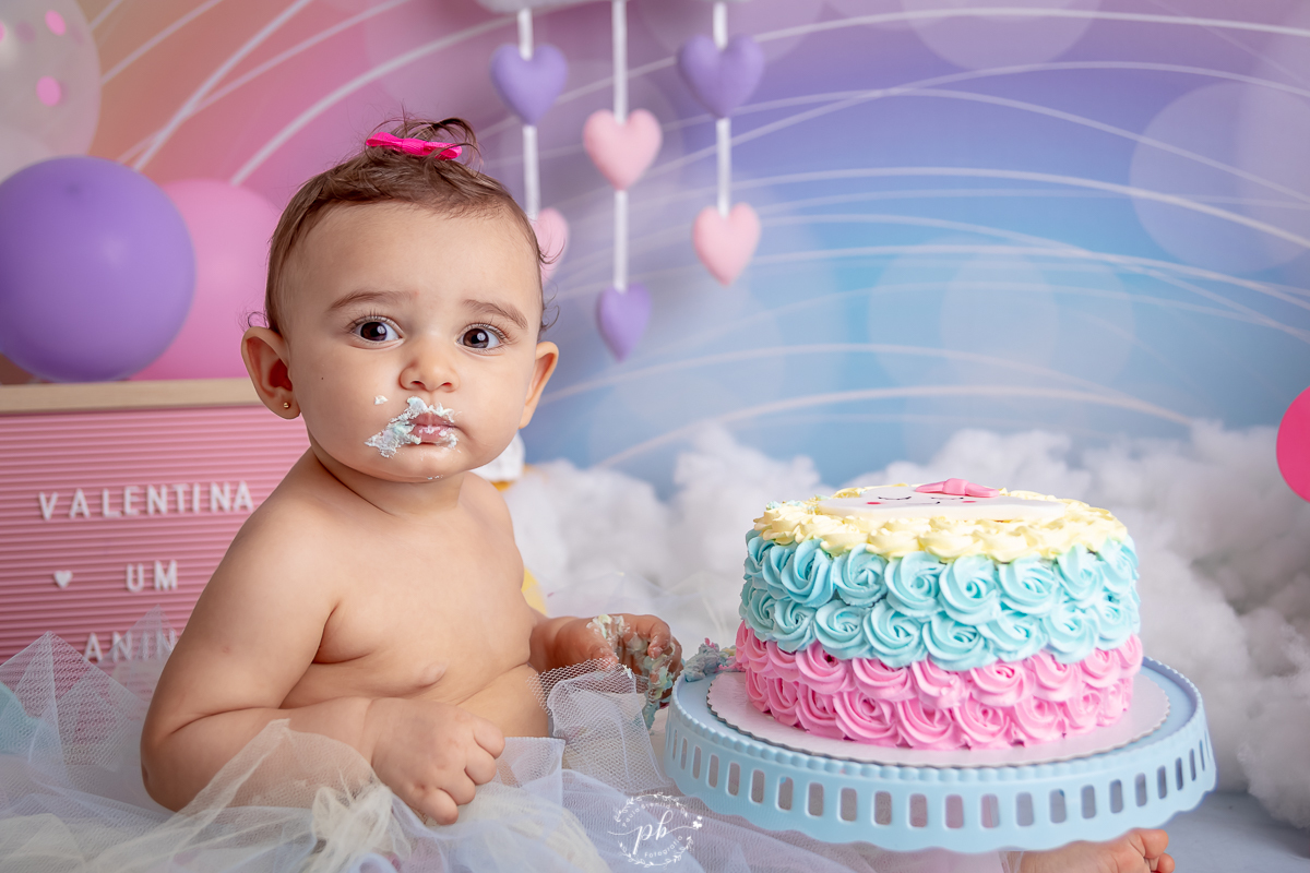 Ensaio Infantil Chuva de Benção - Chuva de Amor - Smash The Cake - Rio de Janeiro - RJ