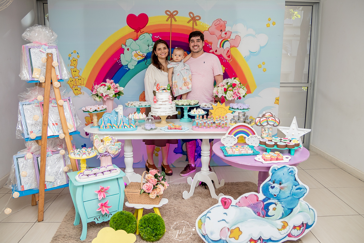 Decoração Ursinhos Carinhosos - Foto de Família - Festa Infantil - Flamengo - Rio de Janeiro - Rj