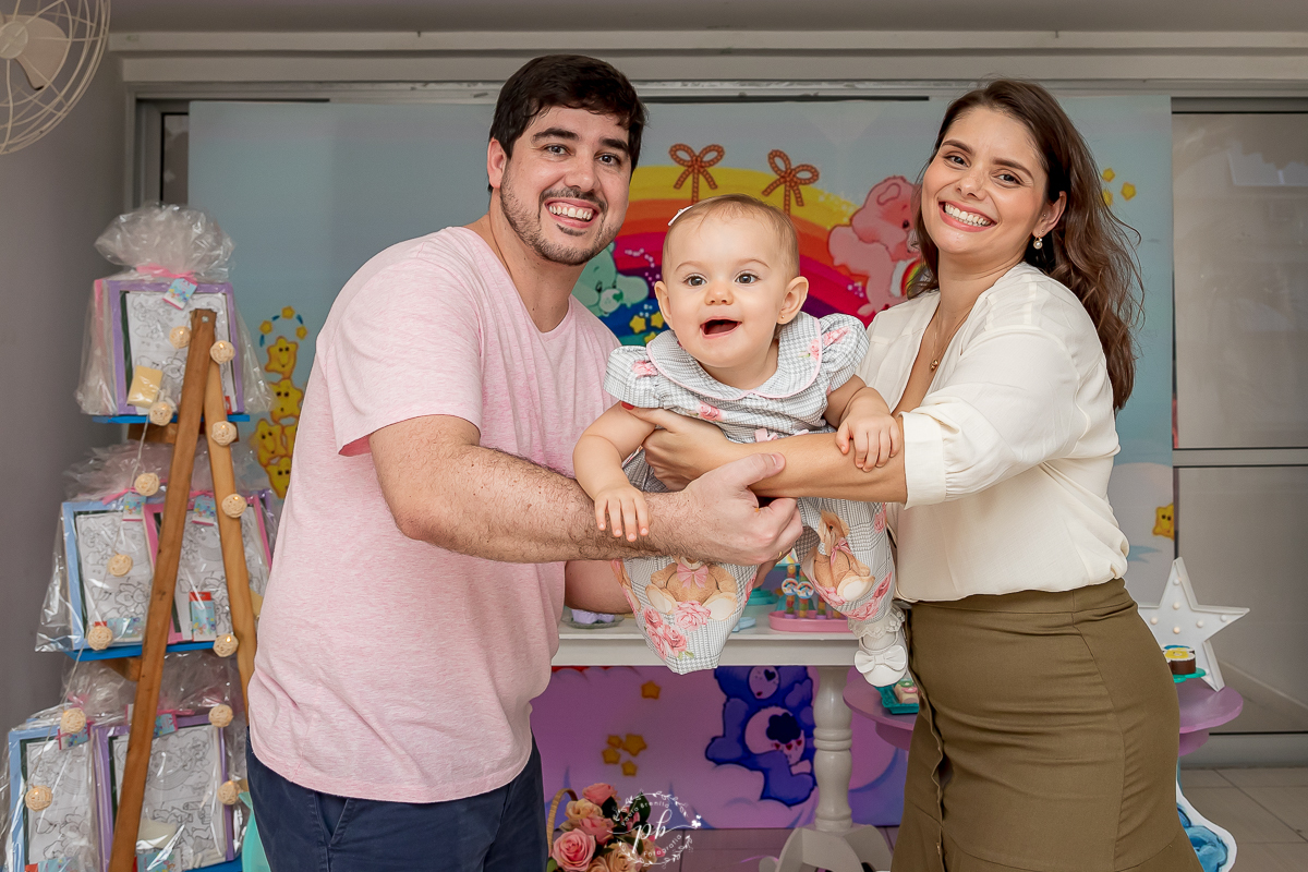 Decoração Ursinhos Carinhosos - Foto de Família - Festa Infantil - Flamengo - Rio de Janeiro - Rj