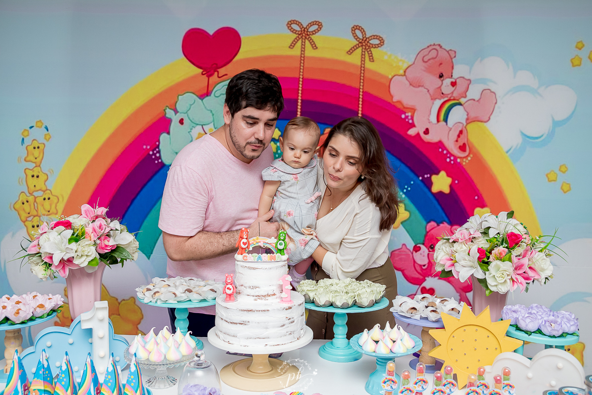 Decoração Ursinhos Carinhosos - Foto de Família - Festa Infantil - Parabéns - Flamengo - Rio de Janeiro - Rj