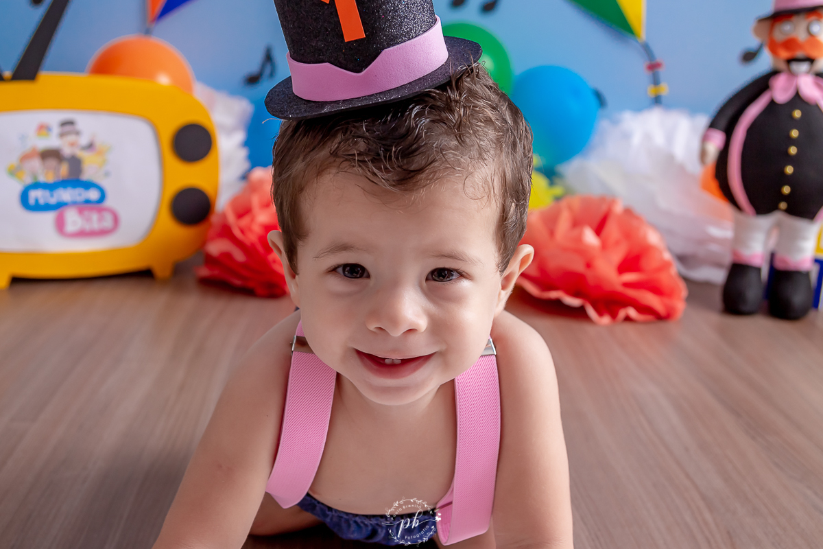 Smash the Cake Mundo Bita | Bita e os Animais | Ensaio Infantil Mundo Bita | Rio de Janeiro - RJ