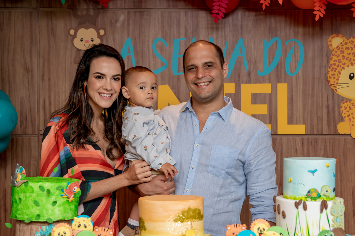 Decoração Tema Selva - Festa Infantil -  Safari - Laranjeiras - RJ - Foto de Familia - Festa Selva