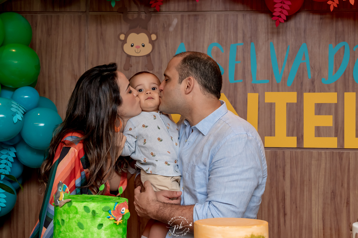 Decoração Tema Selva - Festa Infantil -  Safari - Laranjeiras - RJ - Foto de Familia - Festa Selva