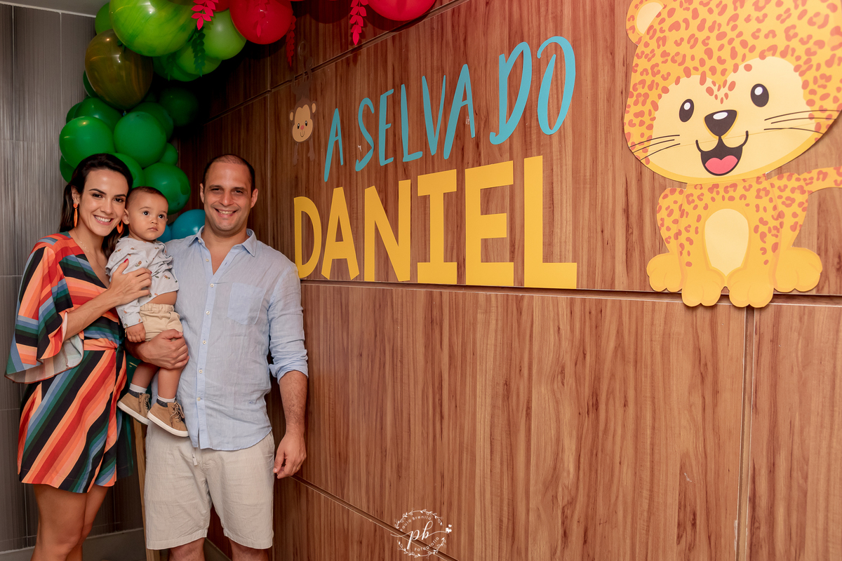 Decoração Tema Selva - Festa Infantil -  Safari - Laranjeiras - RJ - Foto de Familia - Festa Selva