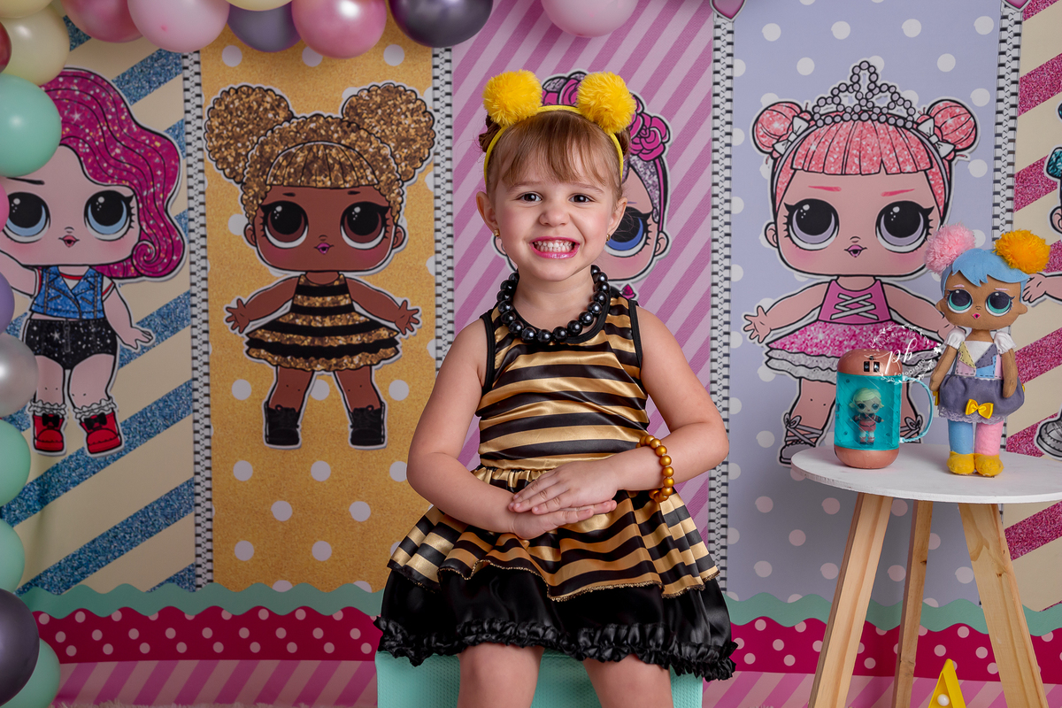 ensaio infantil - LOL Surprise -LOL - Queen Bee - Rara -Ensaio LOL Surprise - Dia das Crianças