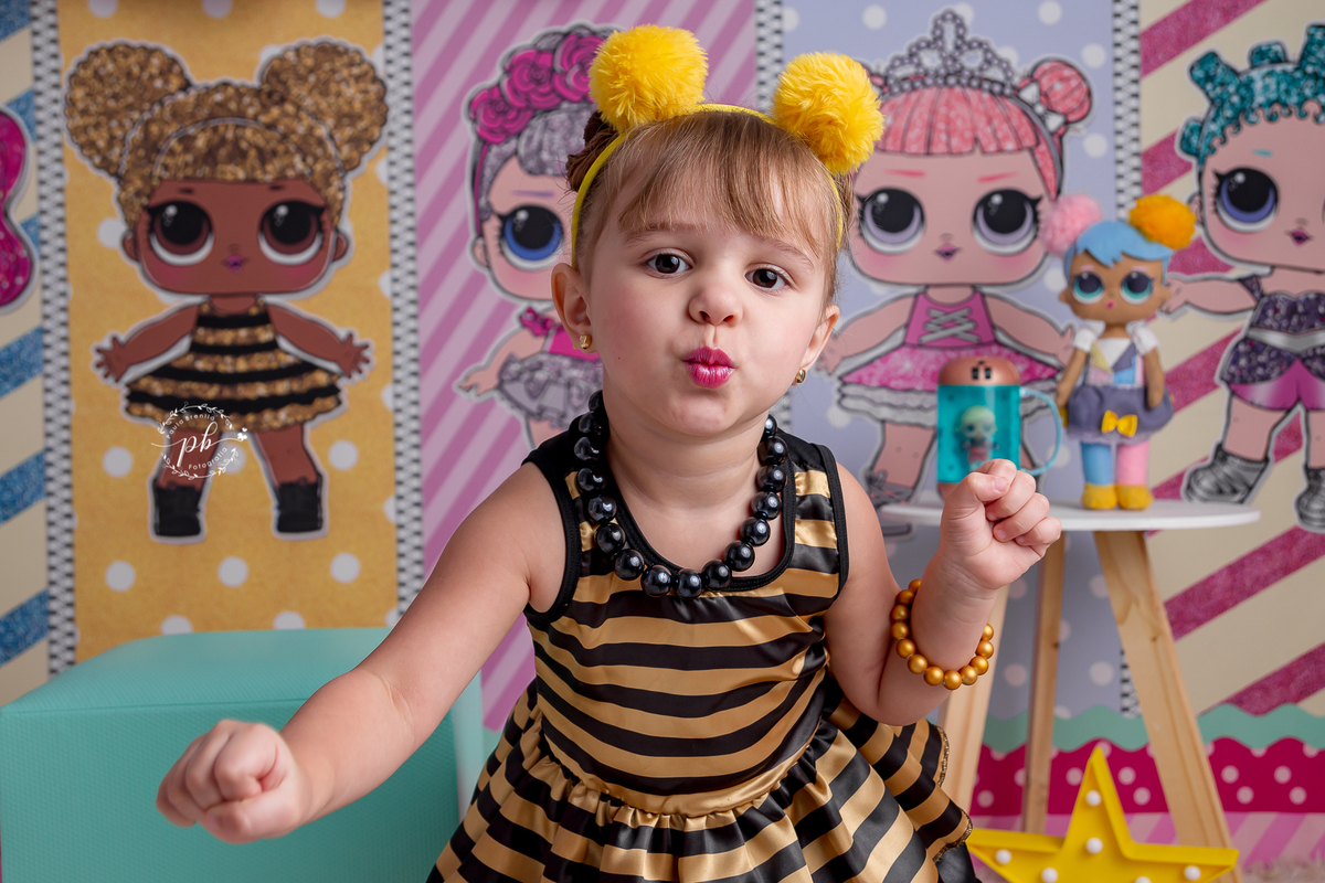 ensaio infantil - LOL Surprise -LOL - Queen Bee - Rara -Ensaio LOL Surprise - Dia das Crianças