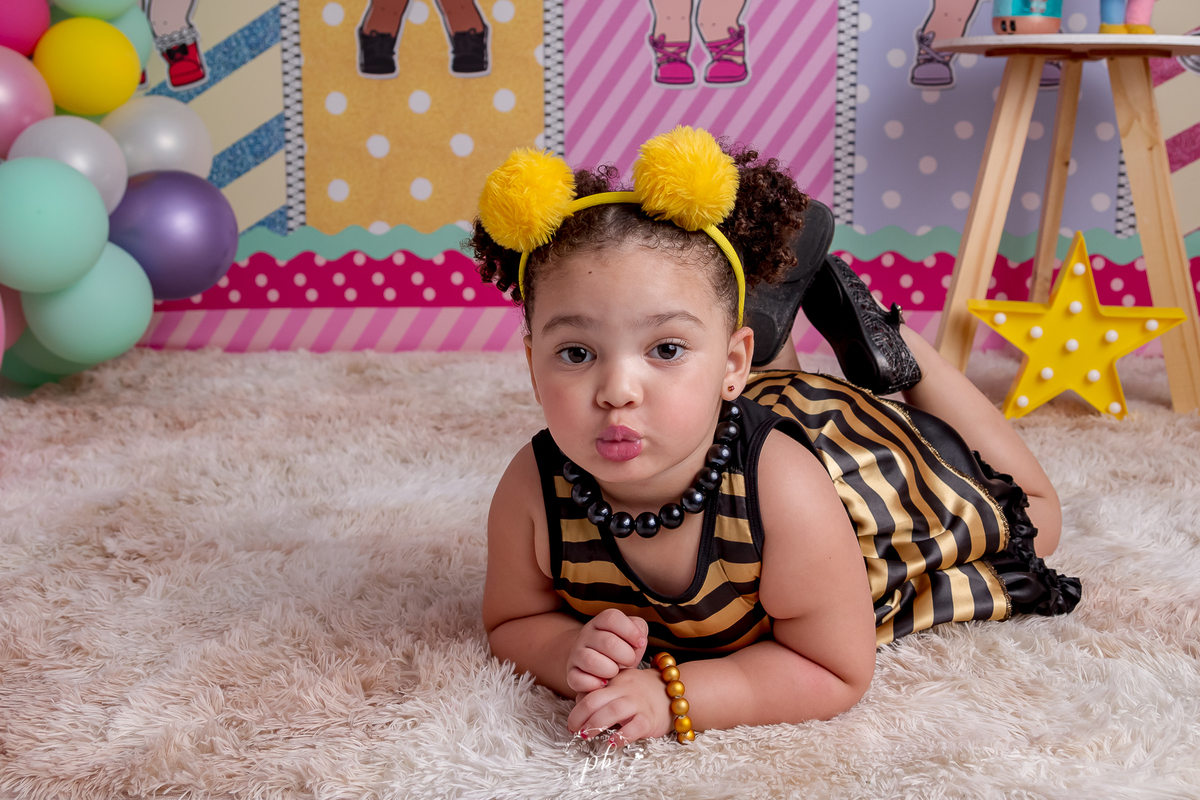 ensaio infantil - LOL Surprise -LOL - Queen Bee - Rara -Ensaio LOL Surprise - Dia das Crianças