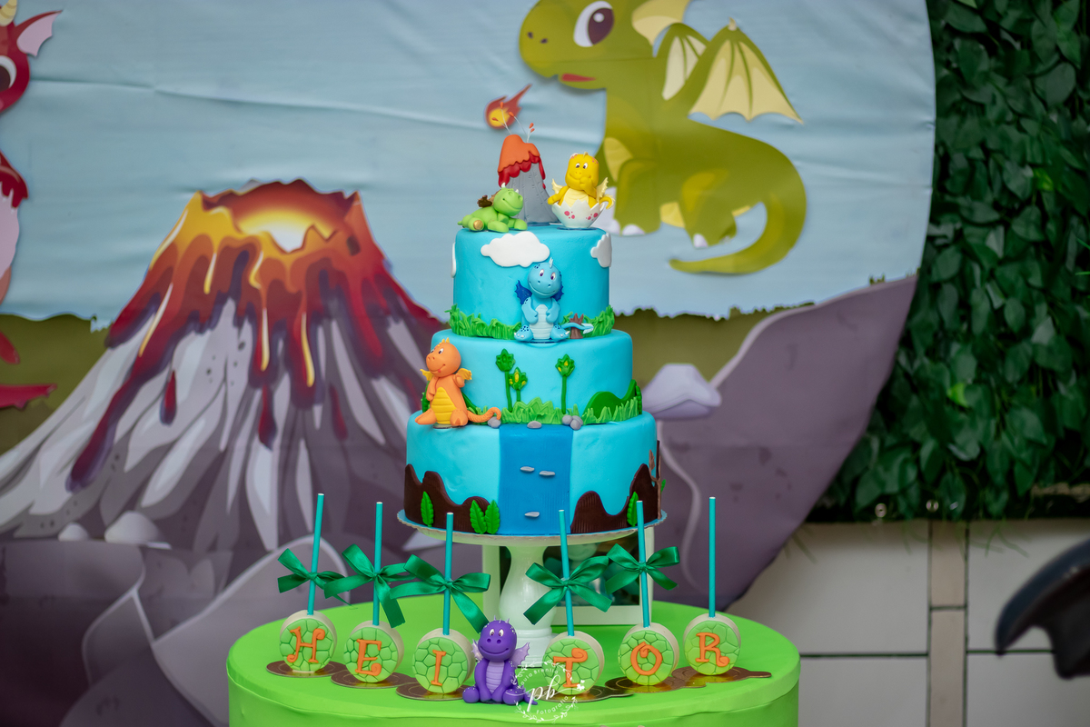 Festa Dragãozinho Baby - Como Treinar o Seu Dragão - Banguela - Festa Infantil - Festa Menino - Um Aninho - Pavuna - Rio de Janeiro - RJ