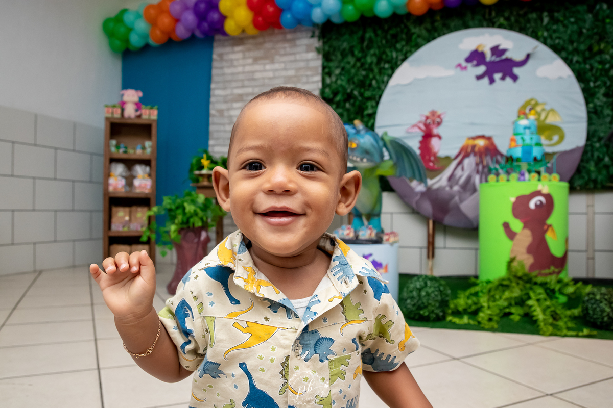 Festa Dragãozinho Baby - Como Treinar o Seu Dragão - Banguela - Festa Infantil - Festa Menino - Um Aninho - Pavuna - Rio de Janeiro - RJ