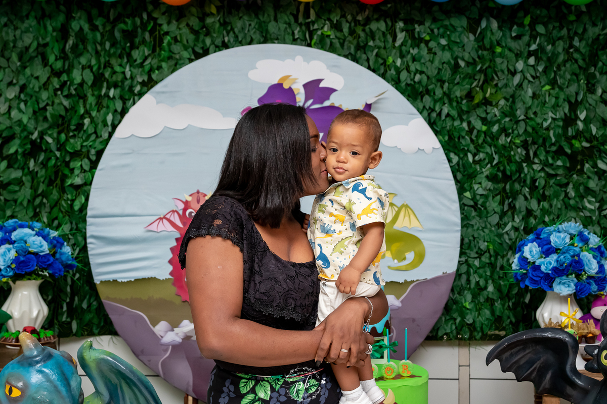Festa Dragãozinho Baby - Como Treinar o Seu Dragão - Banguela - Festa Infantil - Festa Menino - Um Aninho - Pavuna - Rio de Janeiro - RJ