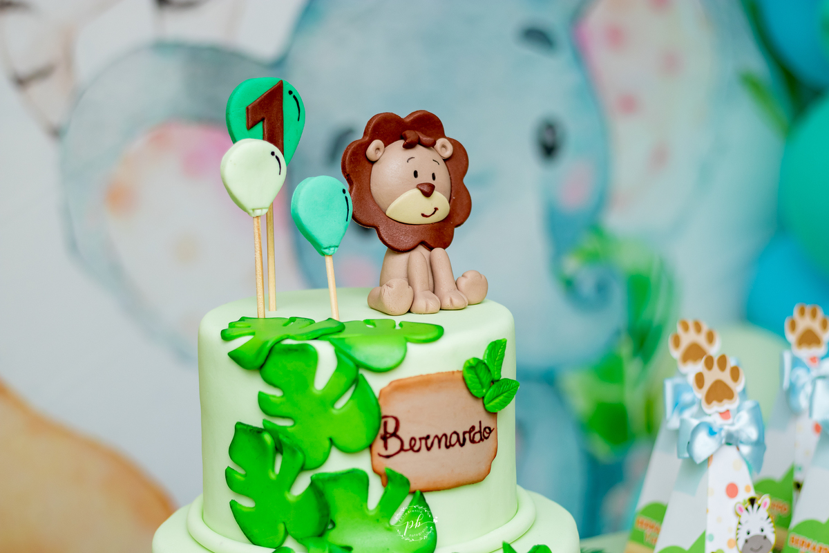 Decoração Tema Selva - Festa Infantil -  Safari - Lagoa - RJ - Foto de Familia - Festa Selva
