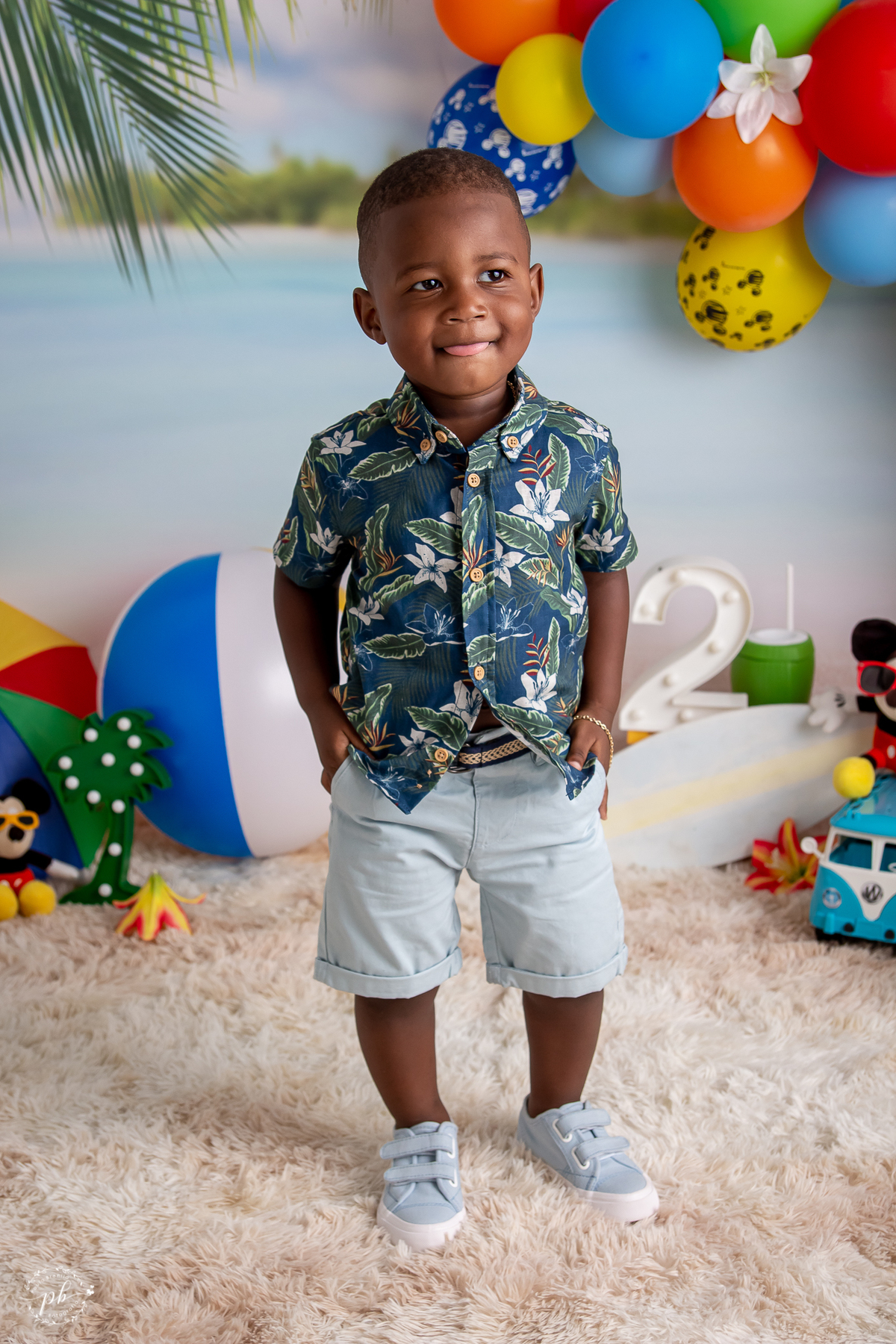 Pré-Festa - Mickey - Praia - Pool Party - Ensaio Infantil