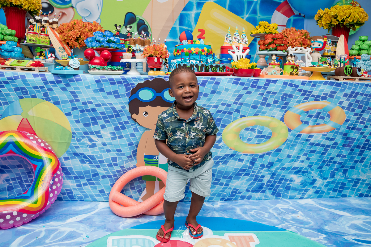 Mickey Pool Party - Pool party -Mickey - Disney - festa infantil - Anchieta - Rio de Janeiro - RJ