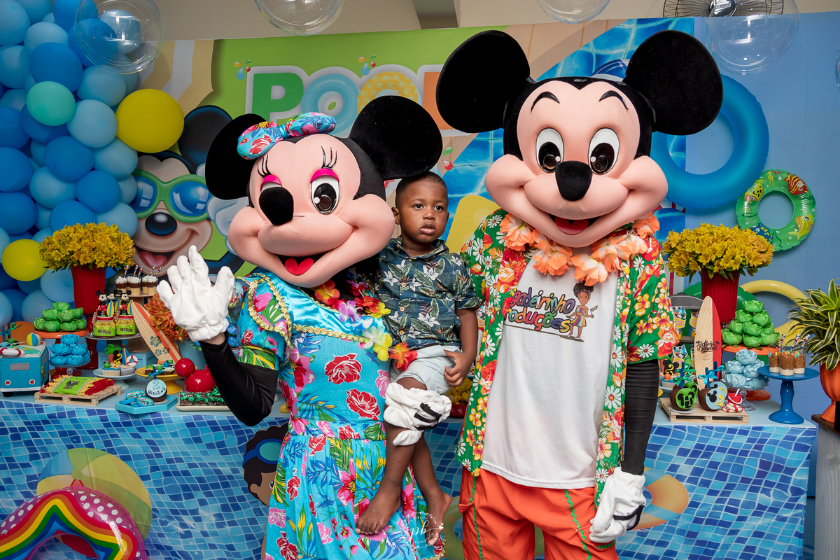 Mickey Pool Party - Pool party -Mickey - Disney - festa infantil - Anchieta - Rio de Janeiro - RJ