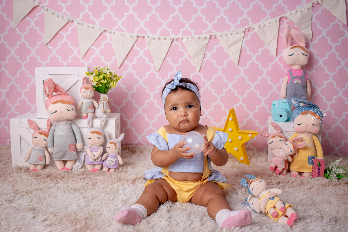 acompanhamento mensal - mesario - bonecas metoo - metoo - 8 meses -ensaio infantil 