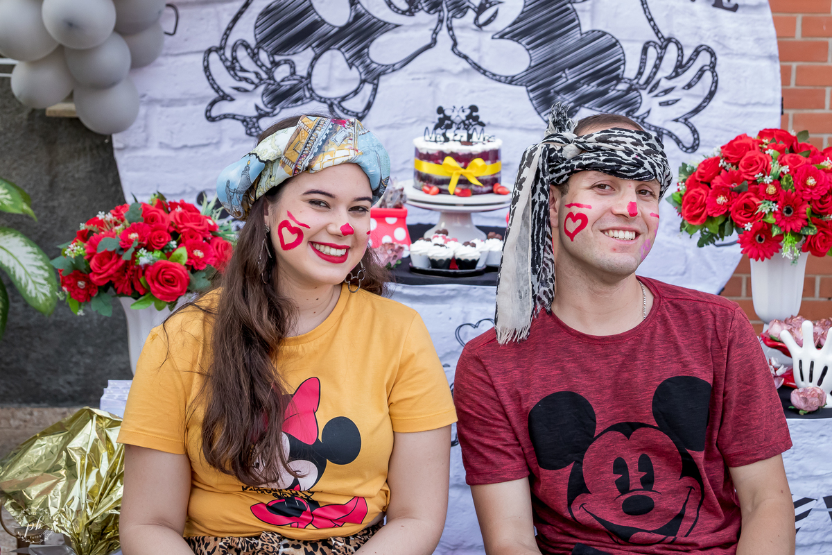 chá de panela Mickey e Minnie - chá - de  - panela - Mickey - Minnie - casamento - noivado - Rio de Janeiro - RJ