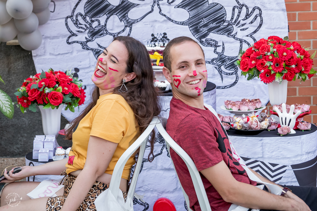 chá de panela Mickey e Minnie - chá - de  - panela - Mickey - Minnie - casamento - noivado - Rio de Janeiro - RJ