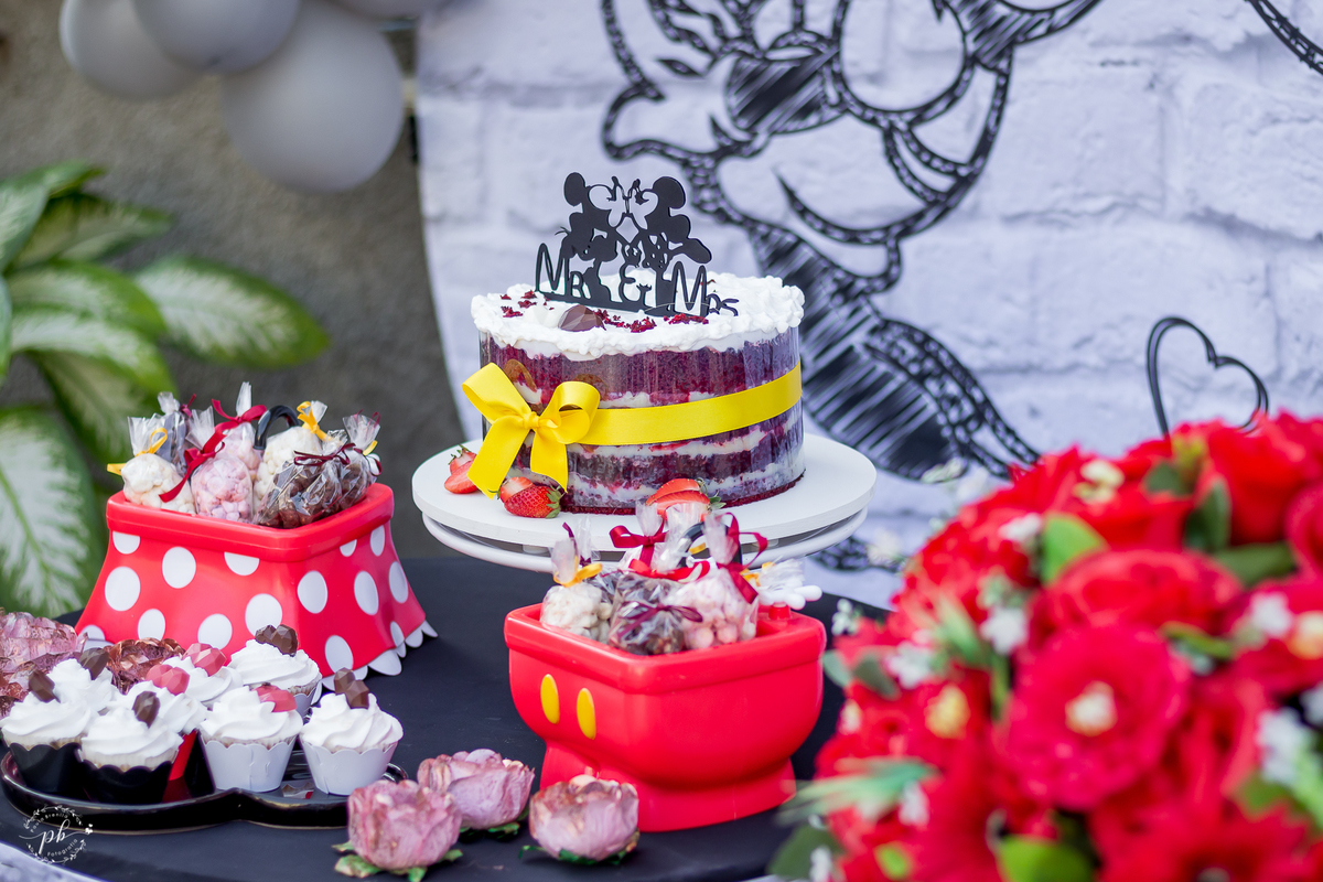 chá de panela Mickey e Minnie - chá - de  - panela - Mickey - Minnie - casamento - noivado - Rio de Janeiro - RJ