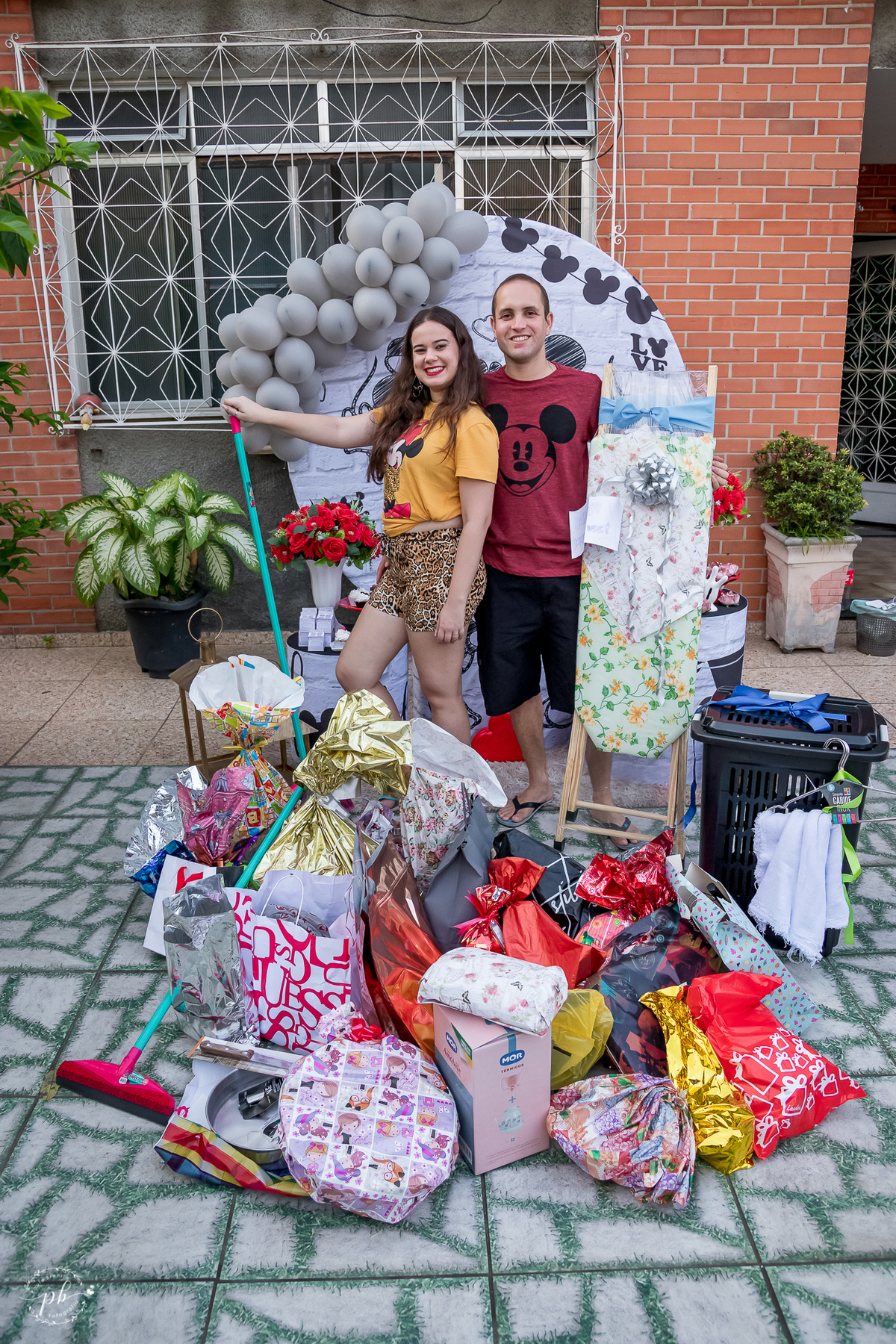 chá de panela Mickey e Minnie - chá - de  - panela - Mickey - Minnie - casamento - noivado - Rio de Janeiro - RJ