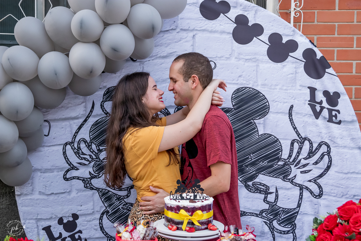 chá de panela Mickey e Minnie - chá - de  - panela - Mickey - Minnie - casamento - noivado - Rio de Janeiro - RJ