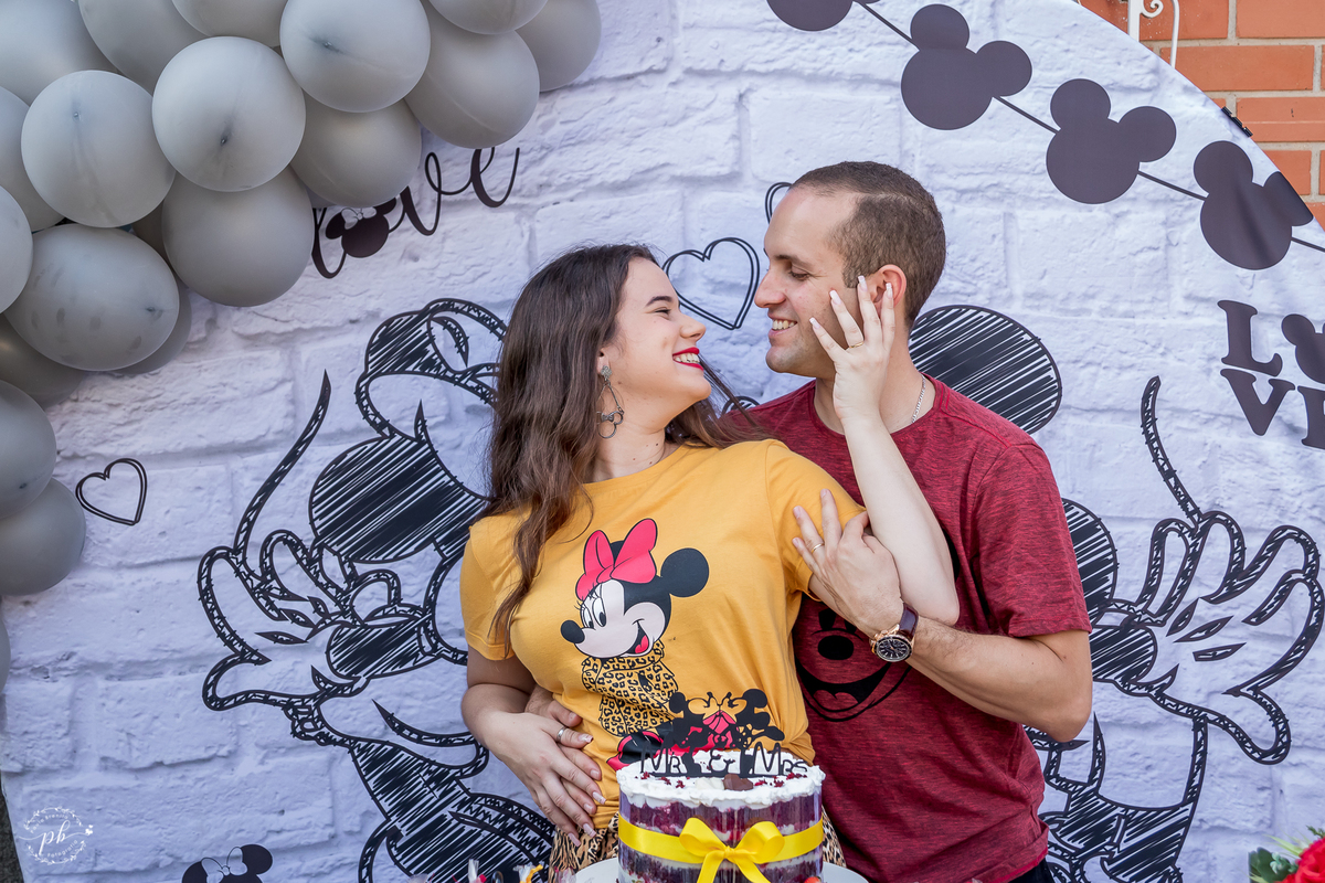 chá de panela Mickey e Minnie - chá - de  - panela - Mickey - Minnie - casamento - noivado - Rio de Janeiro - RJ