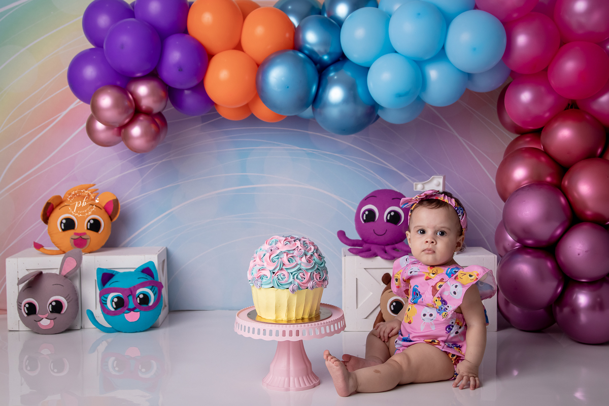 Ensaio Infantil Bolofofos - Bolofofos - Smash The Cake - Rio de Janeiro - RJ