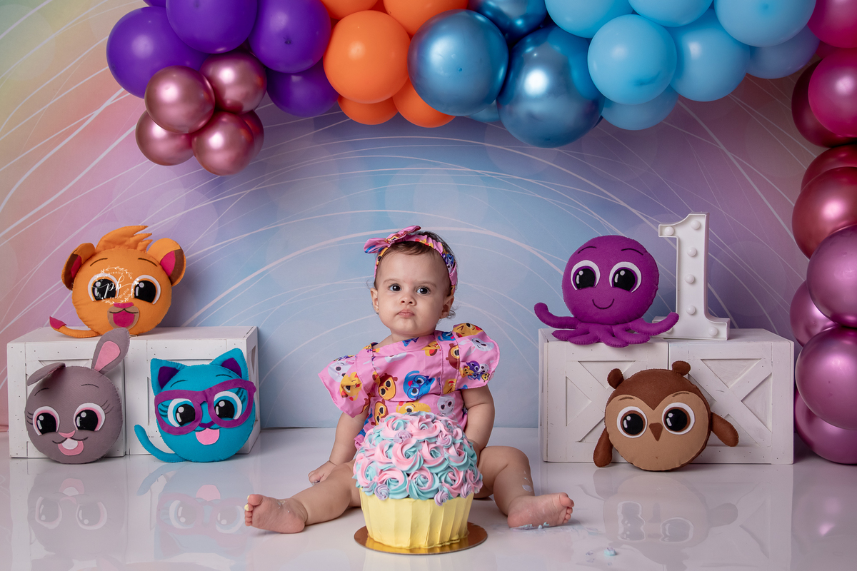 Ensaio Infantil Bolofofos - Bolofofos - Smash The Cake - Rio de Janeiro - RJ