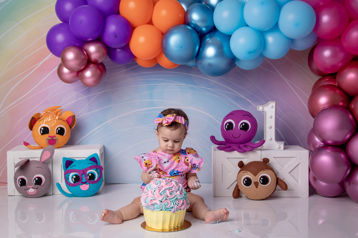 Ensaio Infantil Bolofofos - Bolofofos - Smash The Cake - Rio de Janeiro - RJ