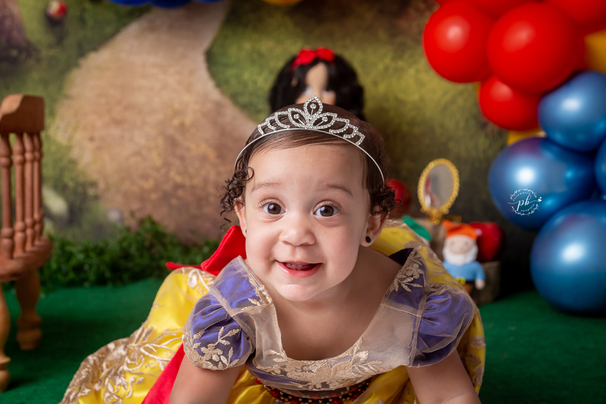 Ensaio Infantil Branca de Neve - Branca de Neve e os Sete Anões - Branca de Neve - Rio de Janeiro - RJ