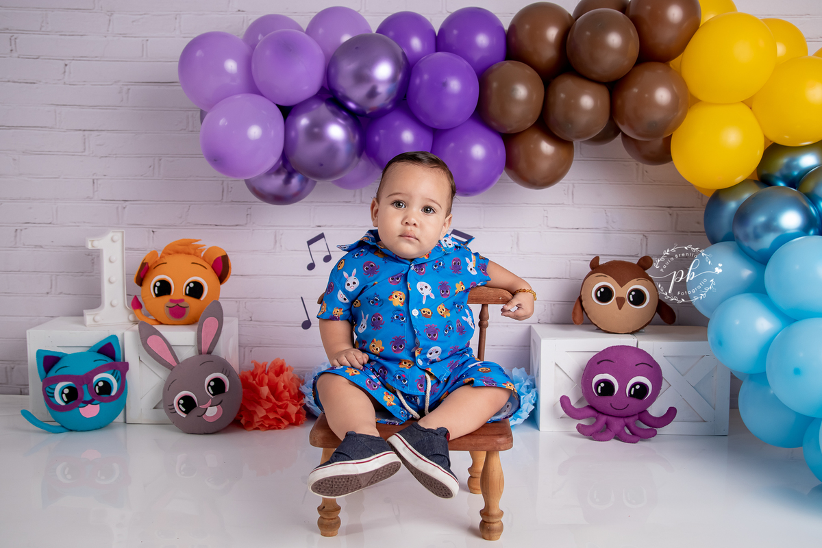 Ensaio Infantil Bolofofos - Bolofofos - Smash The Cake - Rio de Janeiro - RJ