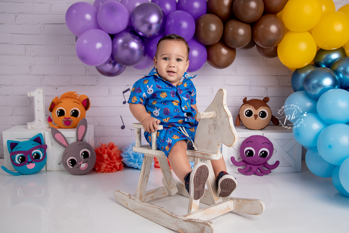 Ensaio Infantil Bolofofos - Bolofofos - Smash The Cake - Rio de Janeiro - RJ