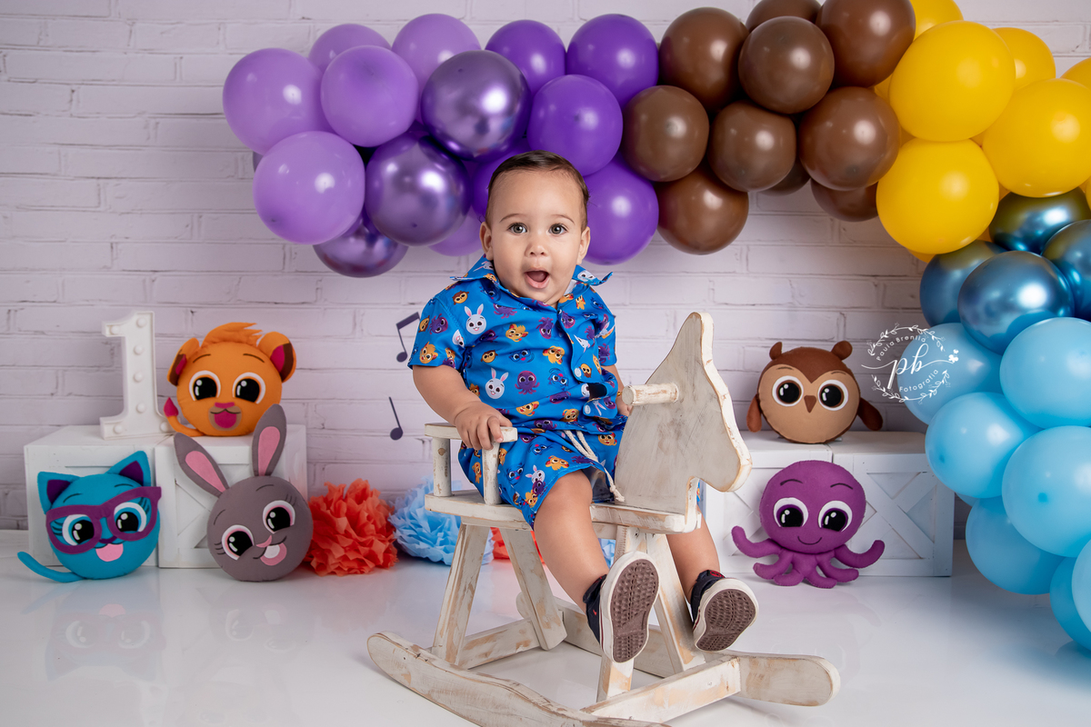 Ensaio Infantil Bolofofos - Bolofofos - Smash The Cake - Rio de Janeiro - RJ