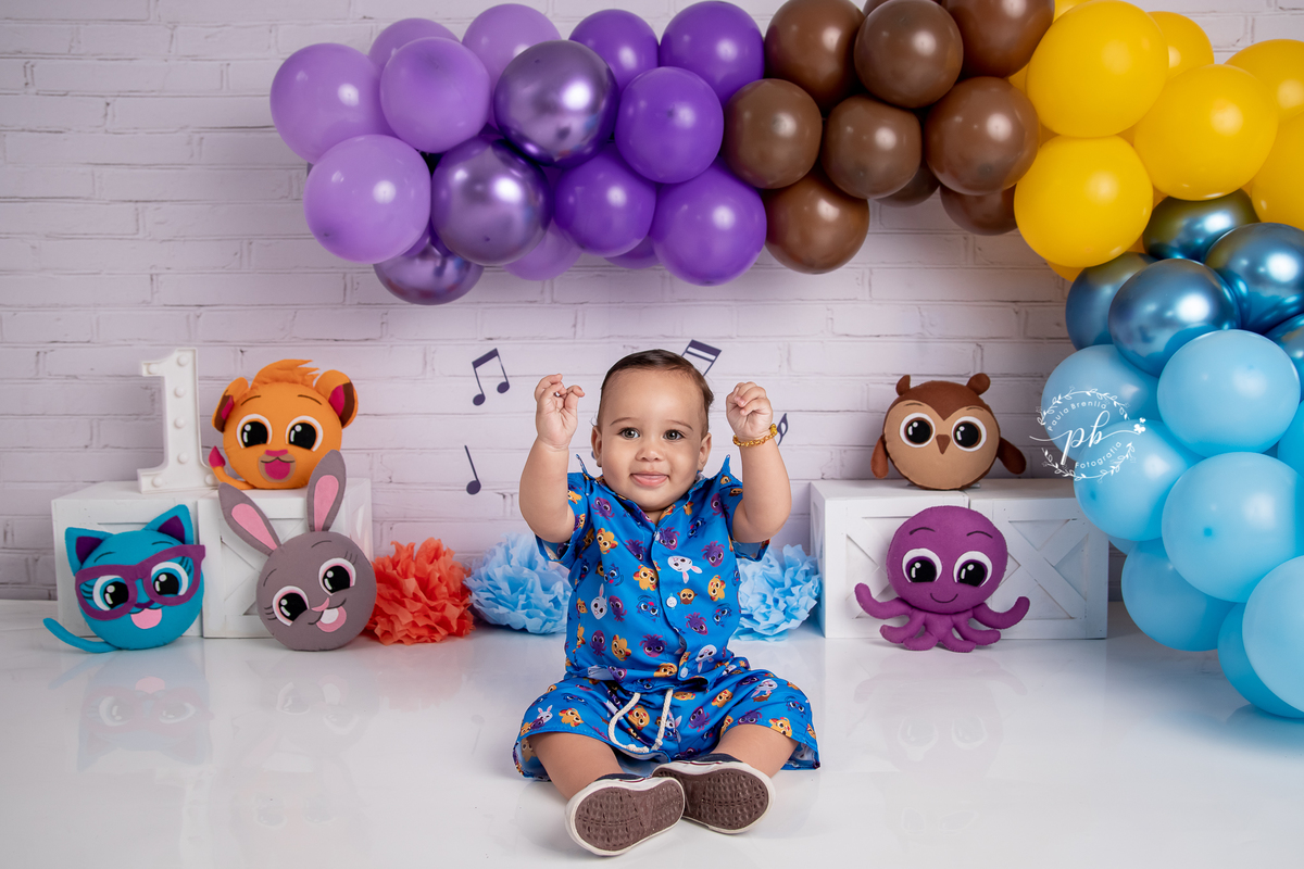 Ensaio Infantil Bolofofos - Bolofofos - Smash The Cake - Rio de Janeiro - RJ