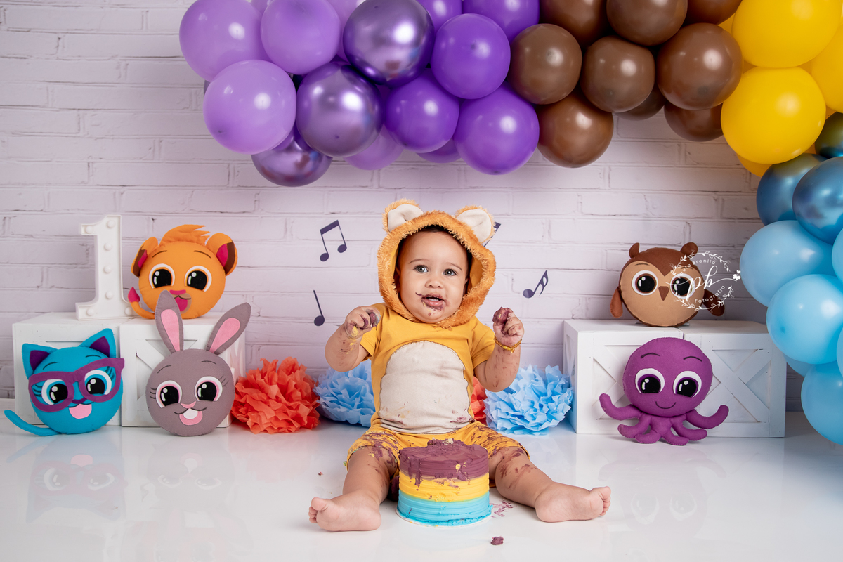 Ensaio Infantil Bolofofos - Bolofofos - Smash The Cake - Rio de Janeiro - RJ