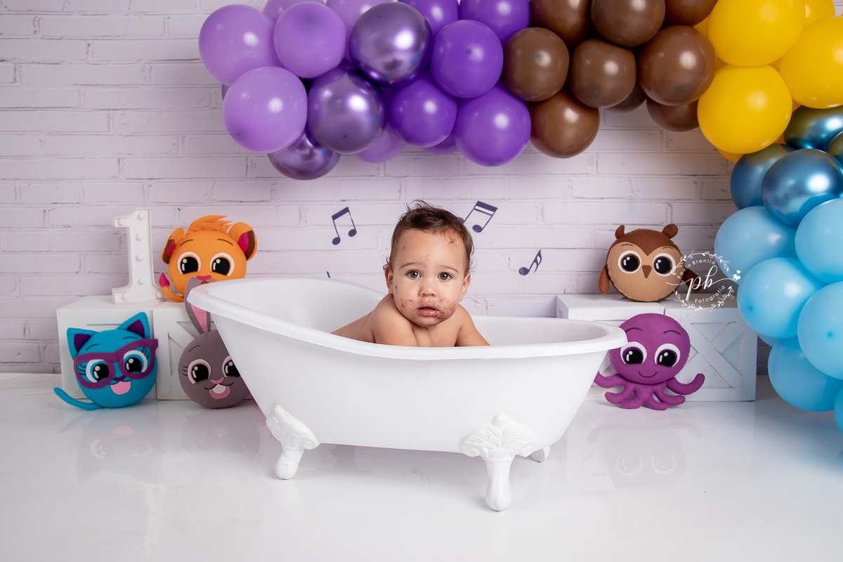 Ensaio Infantil Bolofofos - Bolofofos - Smash The Cake - Rio de Janeiro - RJ