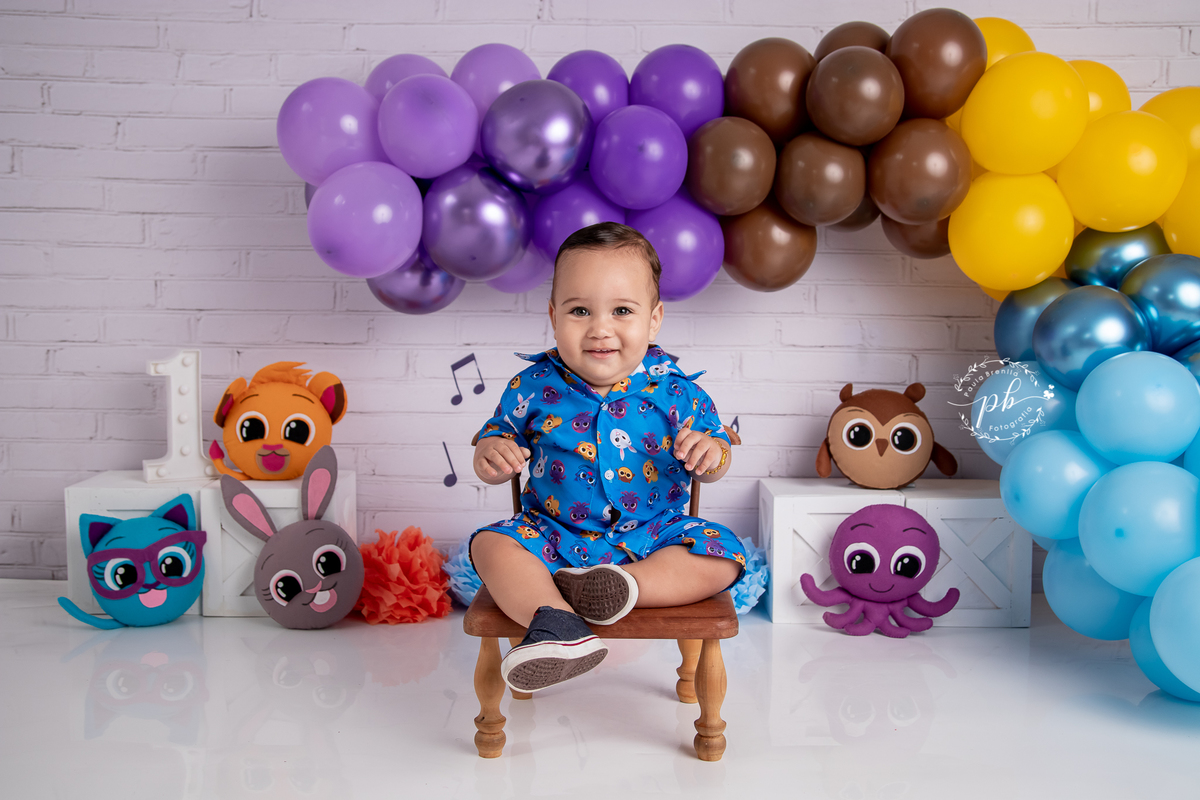 Ensaio Infantil Bolofofos - Bolofofos - Smash The Cake - Rio de Janeiro - RJ