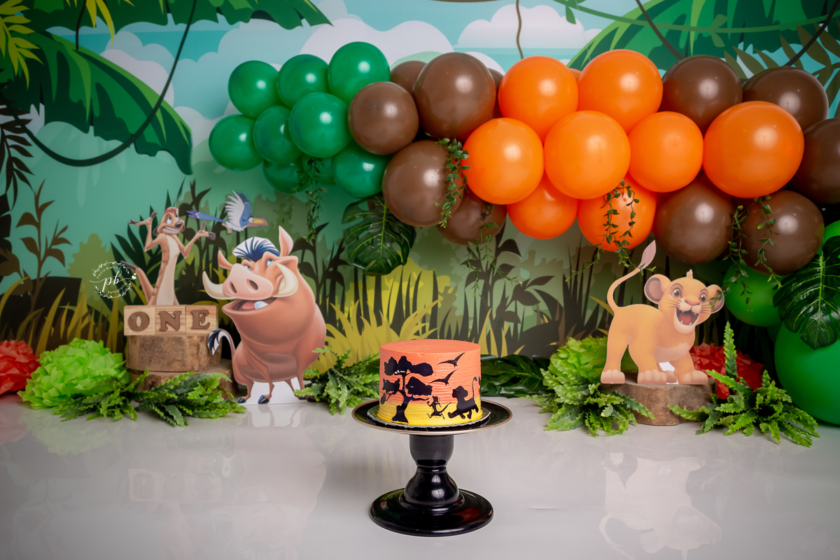 O Rei Leão - Simba - Disney - smash the cake - pré festa - ensaio infantil - Rio de Janeiro - RJ