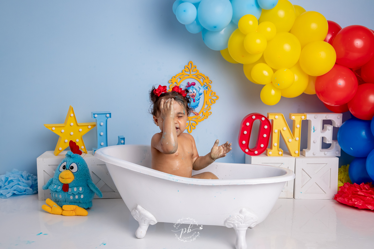 Ensaio Infantil Galinha Pintadinha - Galinha Pintadinha - Smash The Cake - Rio de Janeiro - RJ 
